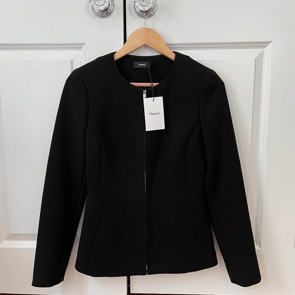 NWT Theory Sculpture Jacket